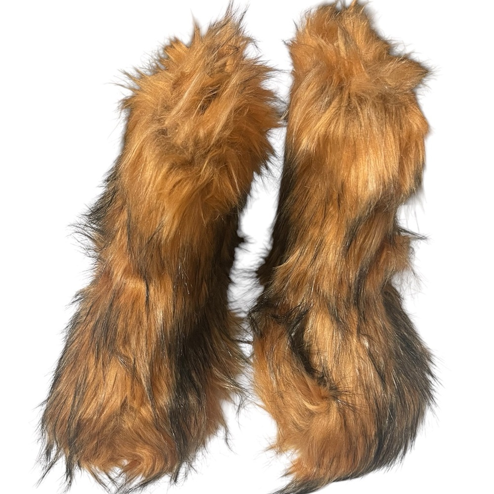 FUR BOOTS/ free shipping